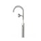 Castello Usa Neptune Freestanding Brushed Nickel Gooseneck Tub Filler Faucet with Float Handle CB-F04-BN-J0805 - alternate 5